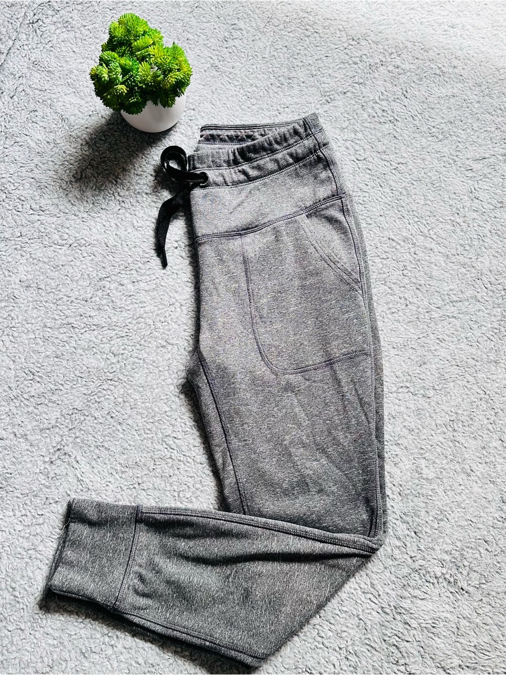 Spyder Coastal Athleisure Lounge Joggers Gray Fleece Lined Cozy Core Sweatpants